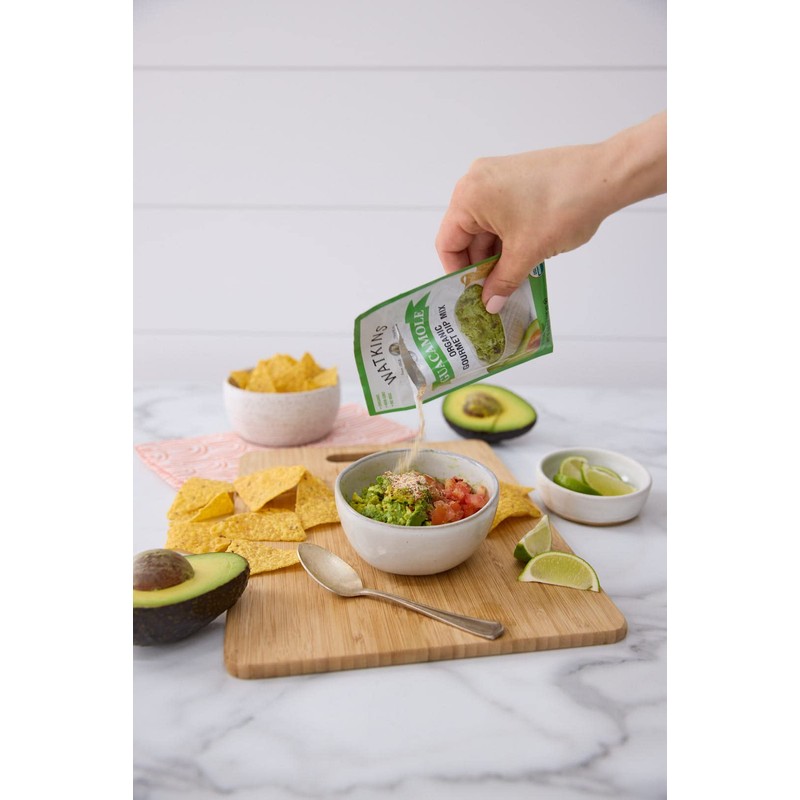 Watkins Organic Gourmet Dip Mix, Guacamole, 0.63 Ounce (Pack of