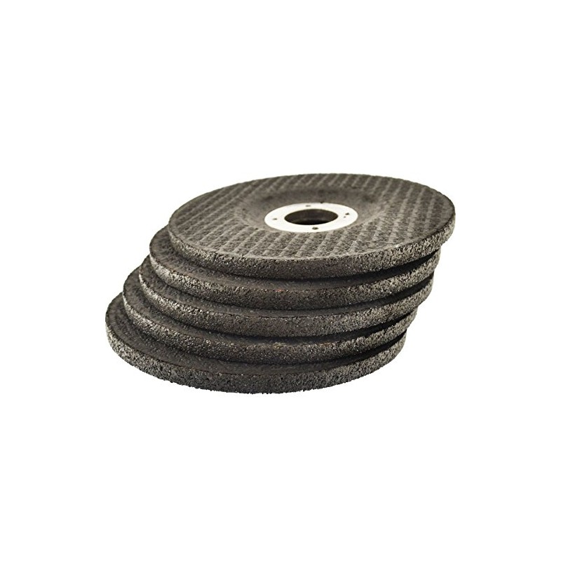 4 1/2" Depressed/Dished Centre Metal Grinding Disc Stainless Steel AT850_5Pk