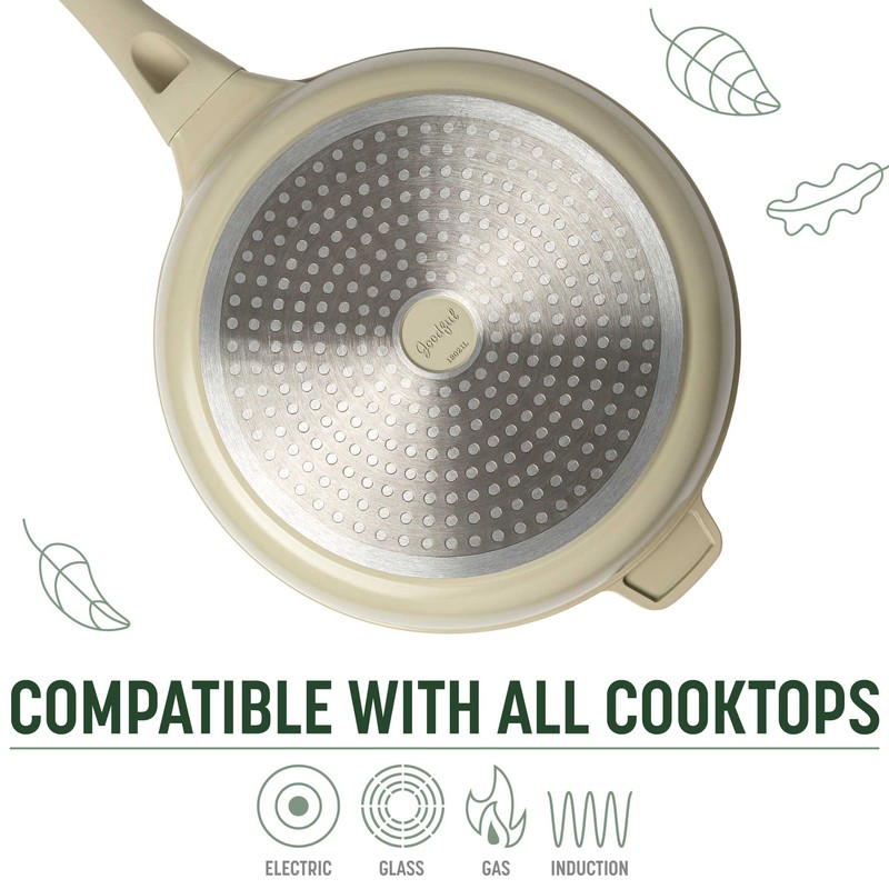 Goodful 11-Inch All-in-One Nonstick Multipurpose Pan, 4.4-Quart Capacity