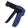 Cable Tie Gun, Blue Chrome Vanadium Alloy Steel Nylon Cable