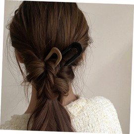 Baluue 4pcs U-shaped Hair Clips for Women Retro Hairpins Elegant and Chic Headdress Accessories for Girls for Styling and Decoration