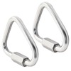 Cionyce M6 Delta Quick Links Triangle 1/4 Inch, 2 Pcs