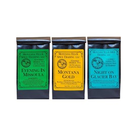 Evening in Missoula Tea Combo Pack - Evening in Missoula, Montana Gold, and Night on Glacier Bay