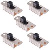 5 x On-On Slide Switch DPDT 1.5A Solder Terminals (Pack