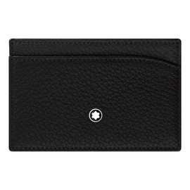 Montblanc Meisterstück Soft Grain Case 3 cc Credit Card Holder 10 cm Black