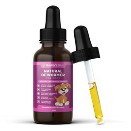Natural Dewormer for Dogs | 100% Natural | Contains 3 Medicinal Herbs | Supports Intestinal & Gut Health | Gentle & Effective Formula