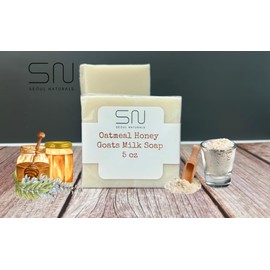 Seoul Naturals Oatmeal Honey Goats Milk Soap, 5 oz
