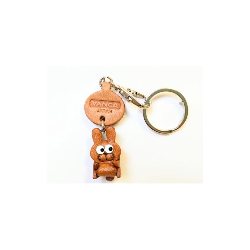U/Rabbit Genuine Leather Zodiac Keychain Bankakraft Leather Story (Made in
