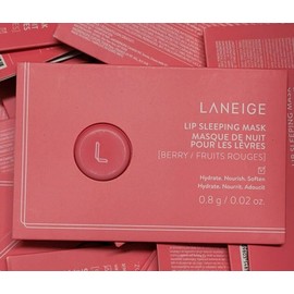 Laneige LOT OF 20 LANEIGE LIP SLEEPING MASK BERRY SAMPLES 0.8G/0.02OZ*20
