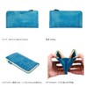 Agility affa "Posh L" Long Wallet, Compact, L-Shaped, Thin, Slim,