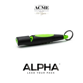 ACME THE 210.5 ALPHa Dog Training Whistle Black/Day Glow Green