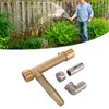 Brass Quick Coupler Valve Quick Insert Water Access Tool Garden