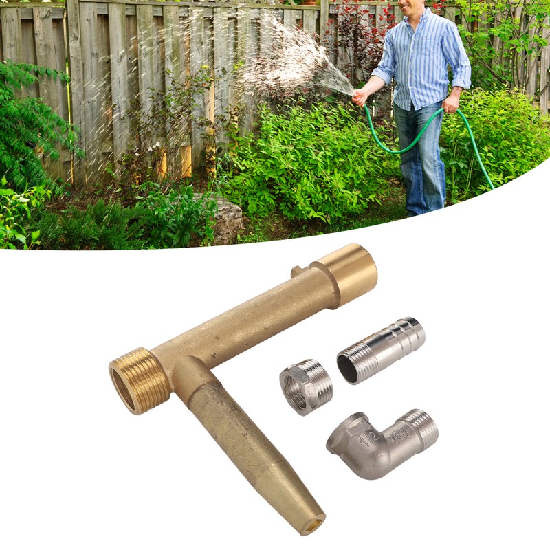 Brass Quick Coupler Valve Quick Insert Water Access Tool Garden