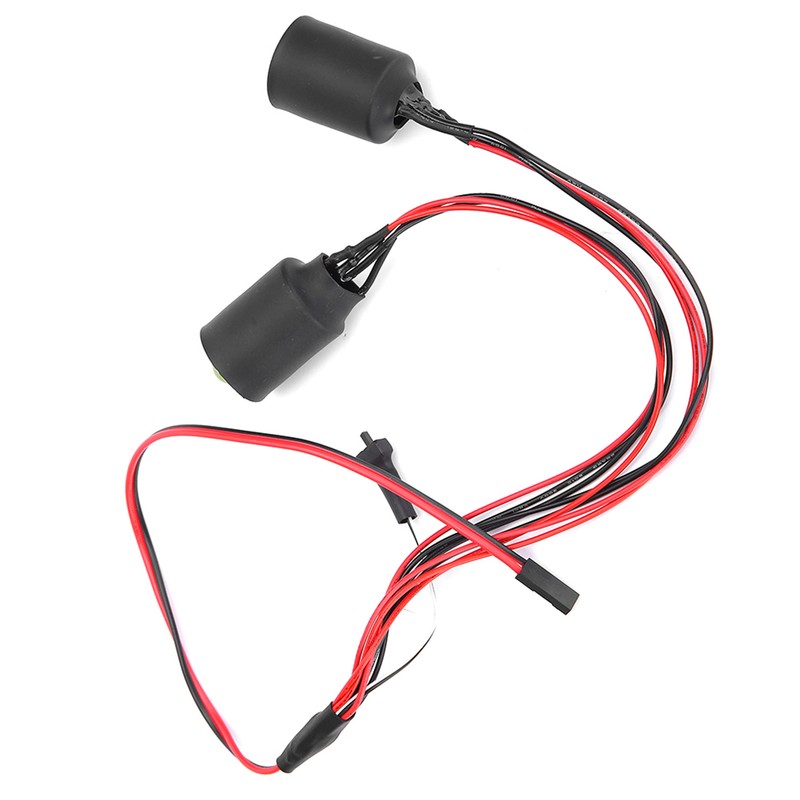 1/10 RC Universal Headlight Remote Control Car LED Light 22mm