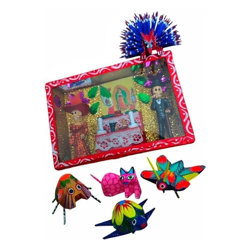 Genérico Kit de Ofrenda de Día de Muertos Artesanías El