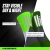 INCYLENCE High Viz Running Socks with Reflectors - Functional and