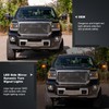 HTZCMOTO LED Side Mirror Turn Signal Light Compatible with Silverado/Sierra