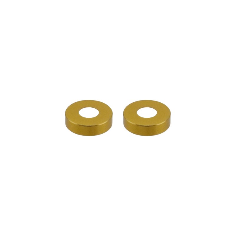 Dahszhi M5 20Pcs Finishing Countersunk Washers, Anodized Aluminum Alloy, Head