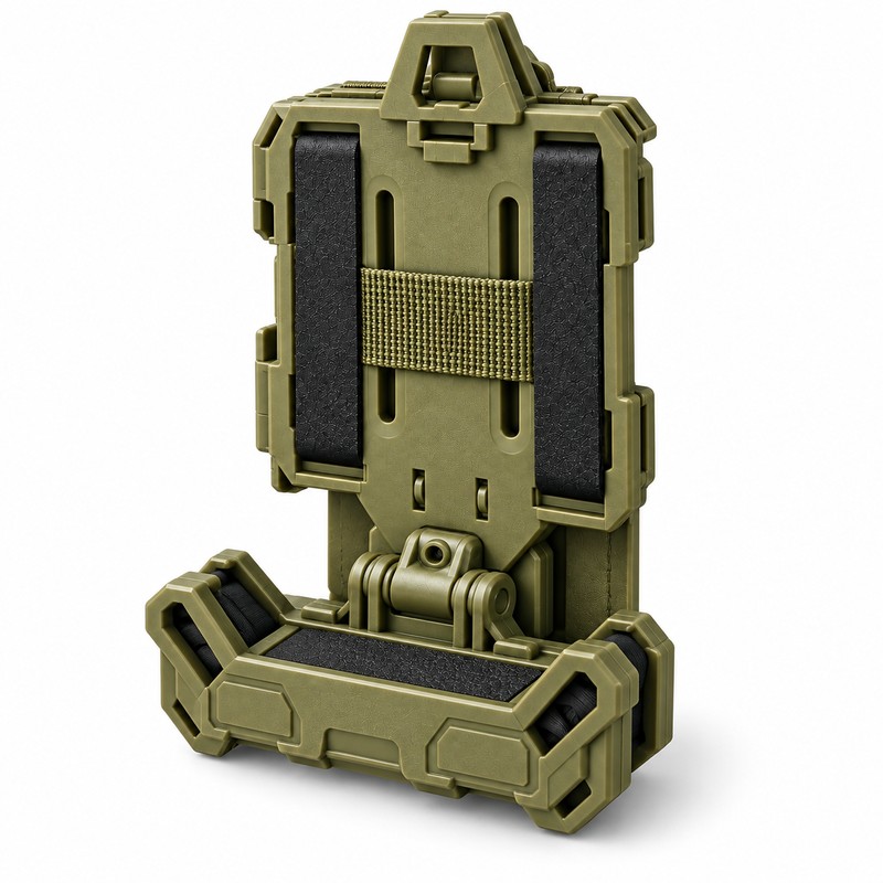 Tactical MOLLE Admin Panel Foldable Phone GPS Holder – Compact