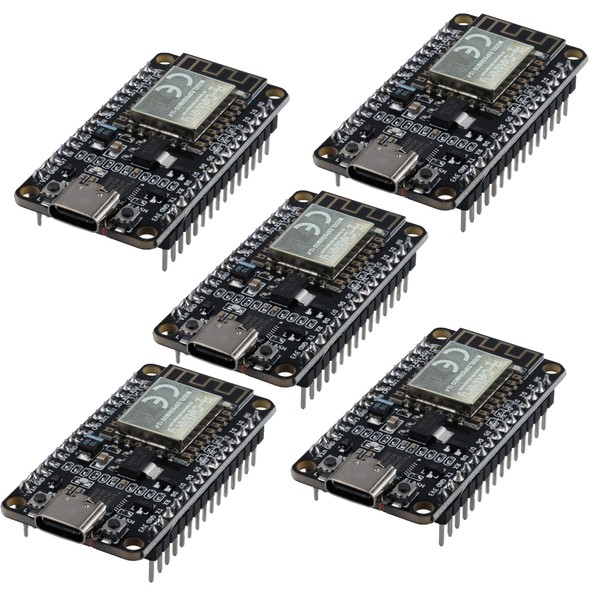 AZDelivery 5 x NodeMCU Amica Module V2 ESP8266 ESP-12F WiFi