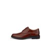 ECCO Men's London Plain Toe Tie Oxford, Cognac, 10-10.5