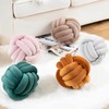KEBAIHUA Knot Ball Pillows, Round Throw Pillow Cushion Home Decoration