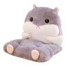 Hamster Seat Cushion Detachable Soft Plush Cute Chair Pillow Cushion