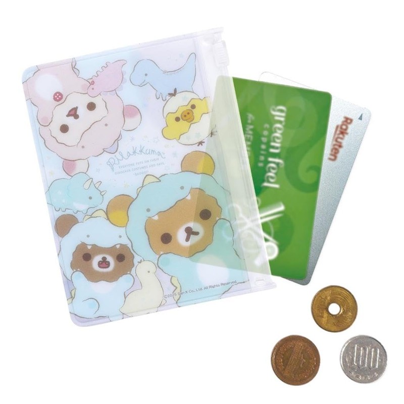 Rilakkuma [Mini Pouch] Slider Case / Rilakkuma Kyuryugo Pretend San-X