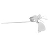 360 Degree Rotation Swivel Weathervane Stainless Steel Windmill Weather Vane