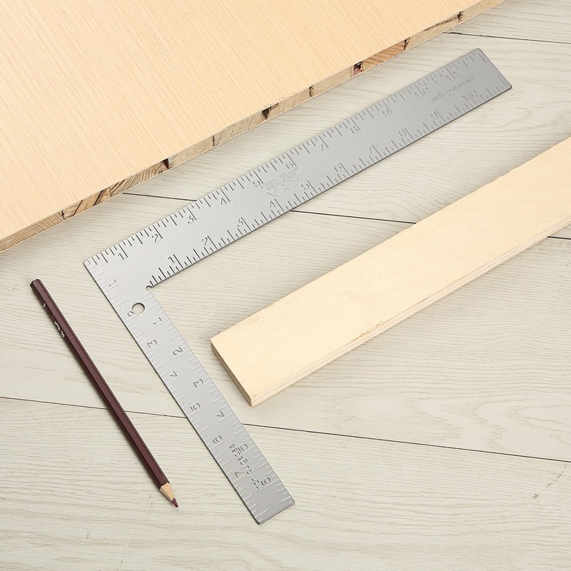 Mr. Pen- Framing Square, 8 inch x 12 inch, Silver,