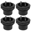 4PCS Dashboard Air Conditioning Outlet Deflector 60mm Hole Universal Knob