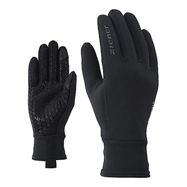 Ziener Idiwool Touch Glove Multi Sport Gloves, Men, 802039, Black, 6.5