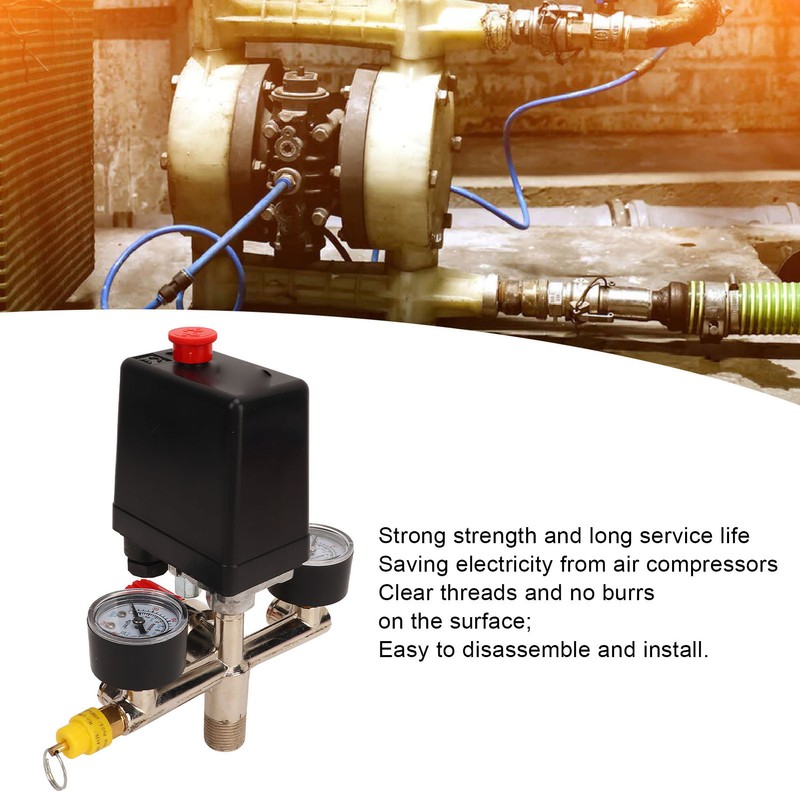 Air Compressor Pressure Switch Control Valve Automatic Accurate Control 0