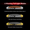 Bike Tail Light with Turn Signal Brake Warning Lamp Electric