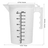 Alipis Large Capacity Reusable Measuring Cup - 500 ml Plastic