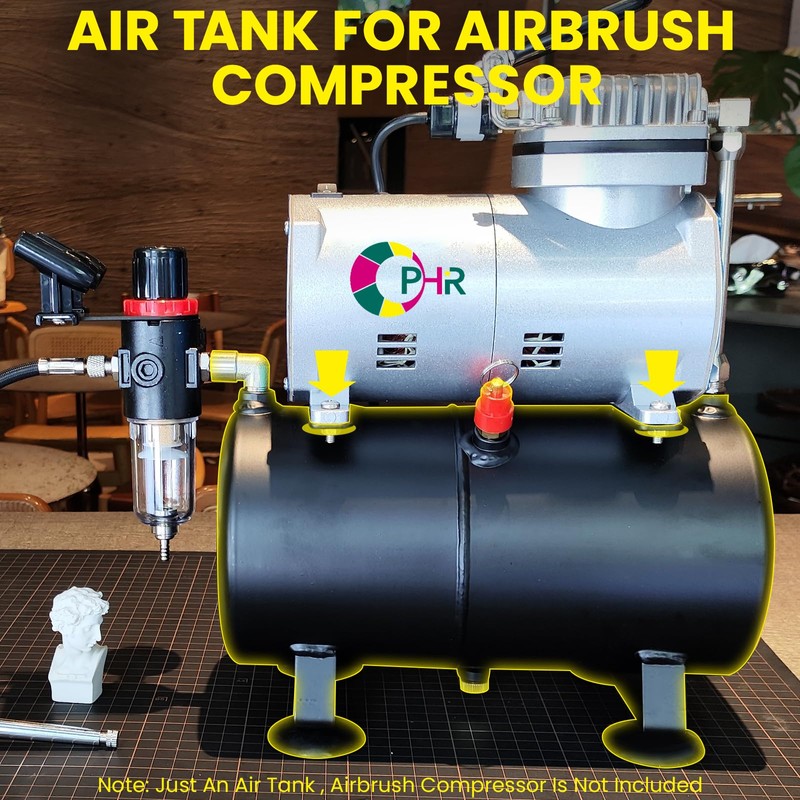 OPHIR 3L Air Tank Kit with Adapters Tube for DIY