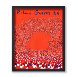 Poster Master Vintage 1984 Tennis Poster - Retro Sport Print - Tennis Grand Slam Art - Gift for Him, Her & Athletes - Decor for Bedroom or Dorm, 16x20 Black Framed