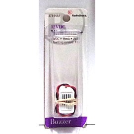 RadioShack Radio Shack #273-055A  Mini Buzzer 12VDC   NEW