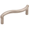 Top Knobs M1758 Nouveau II Collection 3" Spiral Pull, Brushed