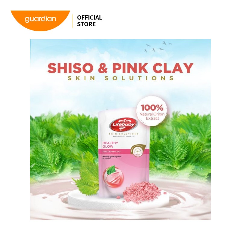 Lifebuoy Body Wash Refill Shiso and Pink Clay 700ml