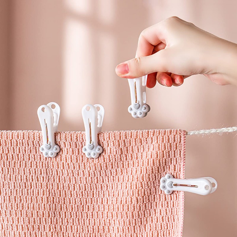 Lawen Creative /Cute Cat Paw Soft Rubber Clothes Peg, Sturdy