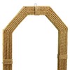 Nagina International Large Nautical Jute Mirror for Bathroom | Nautical