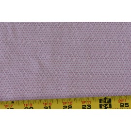 Peter Pan By 1/2 Yd, Vintage, Tiny Dusty-Pink & White Print Quilt Cotton, Peter Pan,M2356
