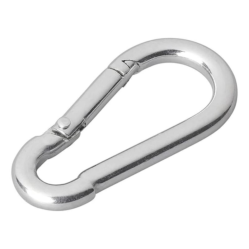 Carabiner Hooks Steel Carabiner with Snap Hooks Pack of 20