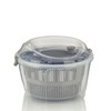 kela Salatschleuder Mailin PP-Kunststoff grau 17,5cm 24,5cmØ 4,4l, 24,5x24,5x17,5 cm