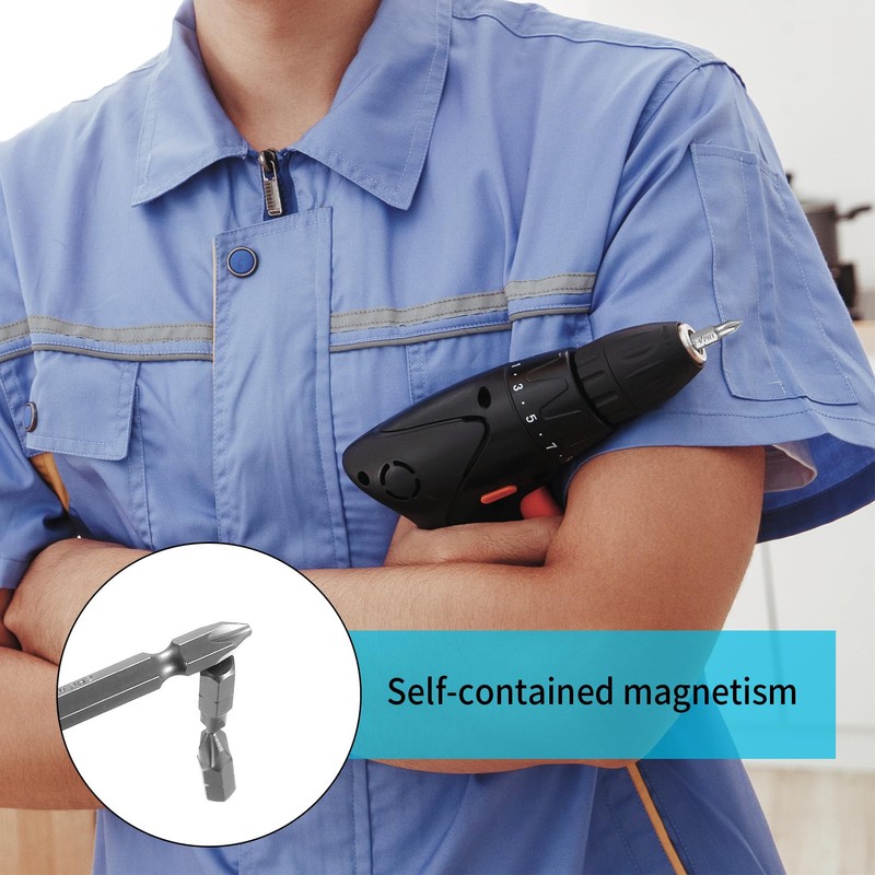 PH Bit Set, 40 Pcs PH1 PH2 PH3 Bits, Phillips