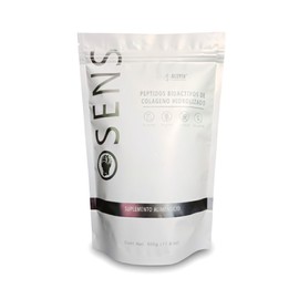 SENS - Péptidos Bioactivos de Colágeno Hidrolizado, 500g, Sin Gluten, Sin Lácteos, Sin Azúcar, Alevia