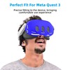 Relohas Deluxe VR Accessories for Meta Quest 3, Safe 2