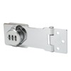 Mechanical Password Lock Silver Combination Lock Anti Theft Hasp Lock
