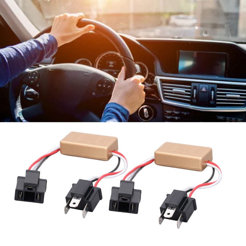 2PCS LED Flash Module, 9-30V LF-300B H4 Flash Strobe Controller